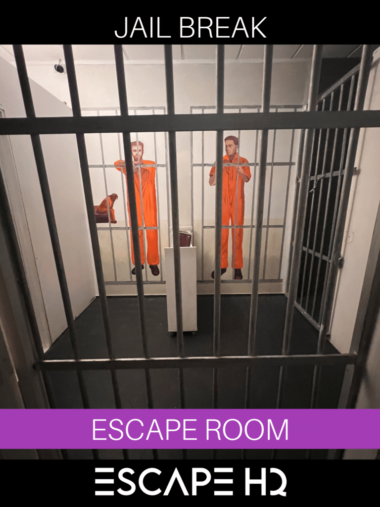 Escape HQ JAIL BREAK GAME POSTER