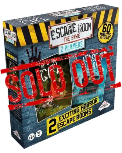 Escape Room The Game - 2 Player - 2 Exciting Games - Sold Out